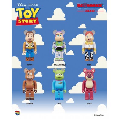 BE@RBRICK CHASE Disney Toy Story (原盒12pcs)